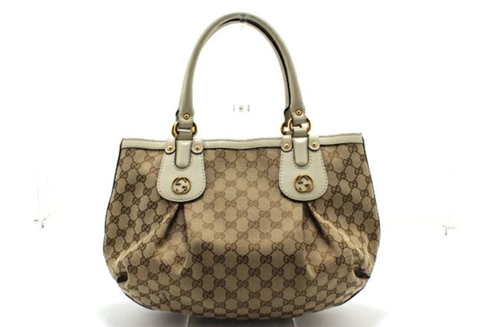 Gucci GG Canvas Scarlett Tote Bag monogram interlocking G
